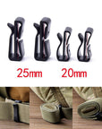 10Pcs 20/25Mm Molle Buckle Strap Belt End Clip Adjust Keeper Tactical Backpack-BoBo Chou Store-20-Bargain Bait Box