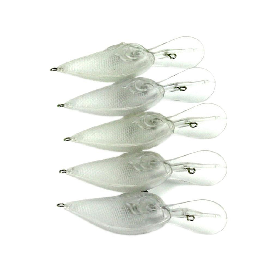 10Pcs 9.5Cm Body Blank Lures Square Bill Unpainted Crankbait Fishing Lure-Blank & Unpainted Lures-A OutdoorSports Store-Bargain Bait Box