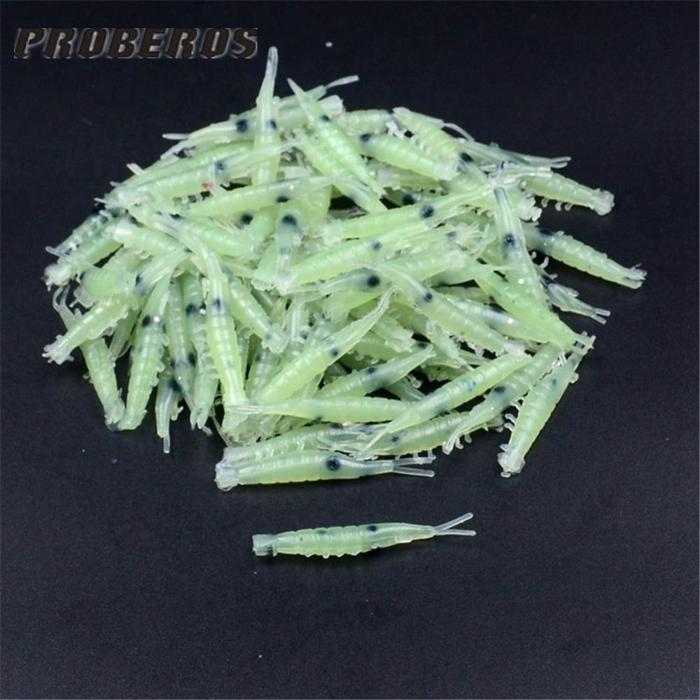 10Pcs Artificial Cheap Fluorescent Green Lobster Silicone Soft Fish Lure Bait-China Fishing knight Store-Bargain Bait Box