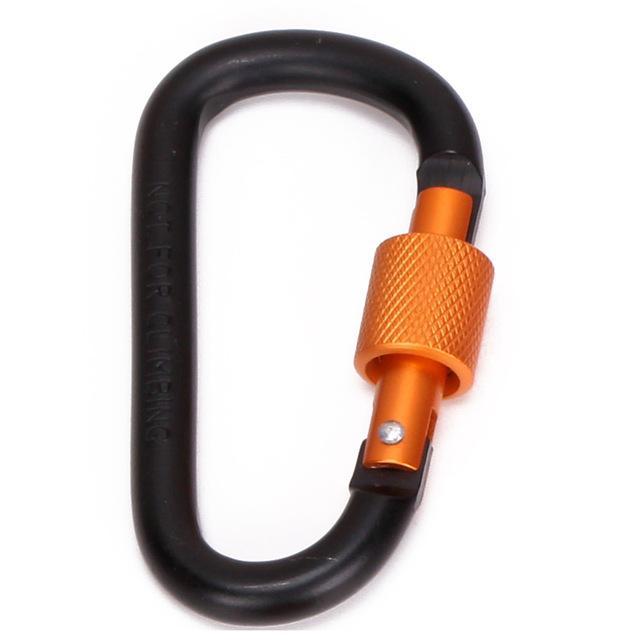 10Pcs Edc Outdoor Equipment Safety Hook Buckle With Lock Alloy Camping Gear-NO limite Store-A2-Bargain Bait Box