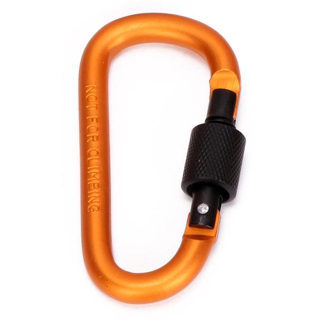 10Pcs Edc Outdoor Equipment Safety Hook Buckle With Lock Alloy Camping Gear-NO limite Store-A4-Bargain Bait Box