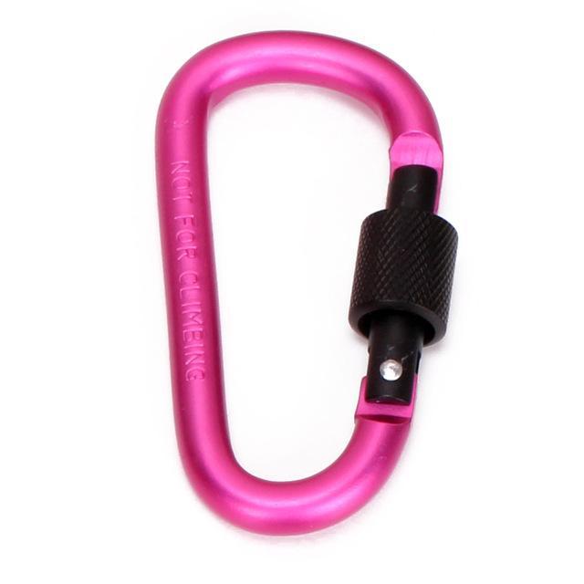 10Pcs Edc Outdoor Equipment Safety Hook Buckle With Lock Alloy Camping Gear-NO limite Store-A7-Bargain Bait Box