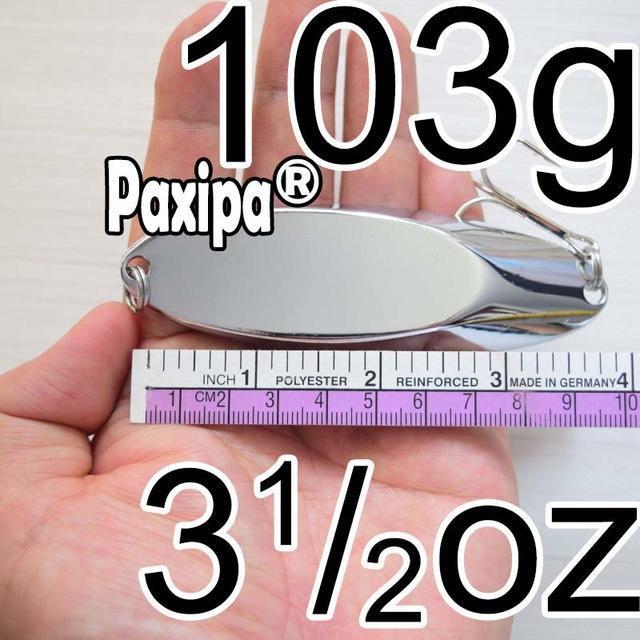 10Pcs Metal Spoon Fishing Lure 3G 7G 10G 14G 18G 20G 28G 35G 40G 49G 56G 63G 83G-Spoons-paxipa Official Store-103g-Bargain Bait Box