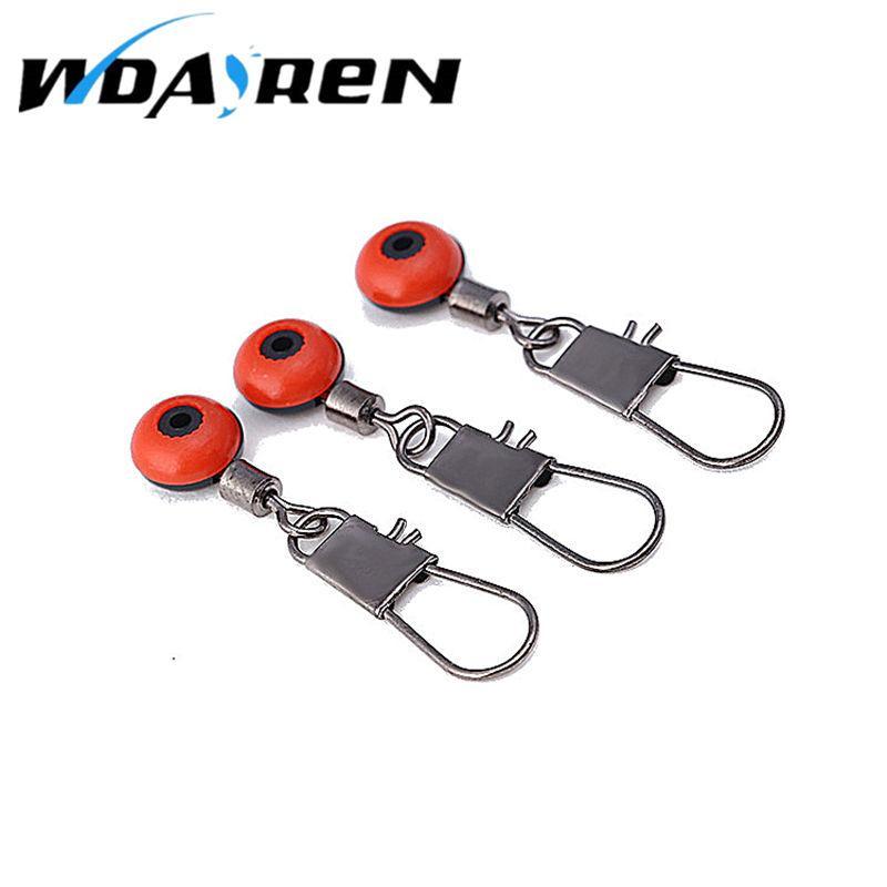 10Pcs Space Beans Fishing Connector Float Connector Rolling Swivel Fishing-WDAIREN KANNI Store-28mm-Bargain Bait Box