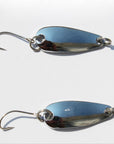 10Pcs Spoon Metal Lure Silvery Bass Crankbait Spoon Crank Bait Fishing Tackle-Sportworld Store-Bargain Bait Box