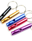 10Pcs Survival Whistle Aluminum Emergency Keychain Camping Hiking Sports-Infinit Import&Export Trading Co.,Ltd.-Bargain Bait Box