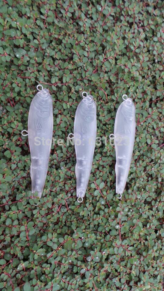 10Pcs Unpainted Clear Plastic Fishing Lure Bodies. 170#-9Cm .8.5G-Blank & Unpainted Lures-paky pei's store-Bargain Bait Box