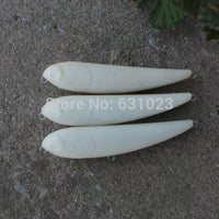10Pcs Unpainted Clear Plastic Fishing Lure Bodies. 266#-10.5Cm .13G-Blank & Unpainted Lures-paky pei's store-Bargain Bait Box
