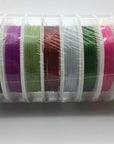 10Pcs/Barrel Colorful 10M 1*7 Strands Stainless Steel Wire Fishing Wire Trace-Rompin Fishing Store-Bargain Bait Box