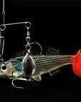 10Pcs/Lot 0.8G Spinner Fishing Lure Bait Spoon Swisher Buzzbait Bass Minnow-WDAIREN Fishing Store-Bargain Bait Box