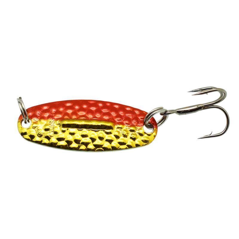 10Pcs/Lot 4G 4Cm Fishing Copper Spoon Baits Copper Spinner Lure Trout Spoon Mini-AOLIFE Sporting Store-Bargain Bait Box