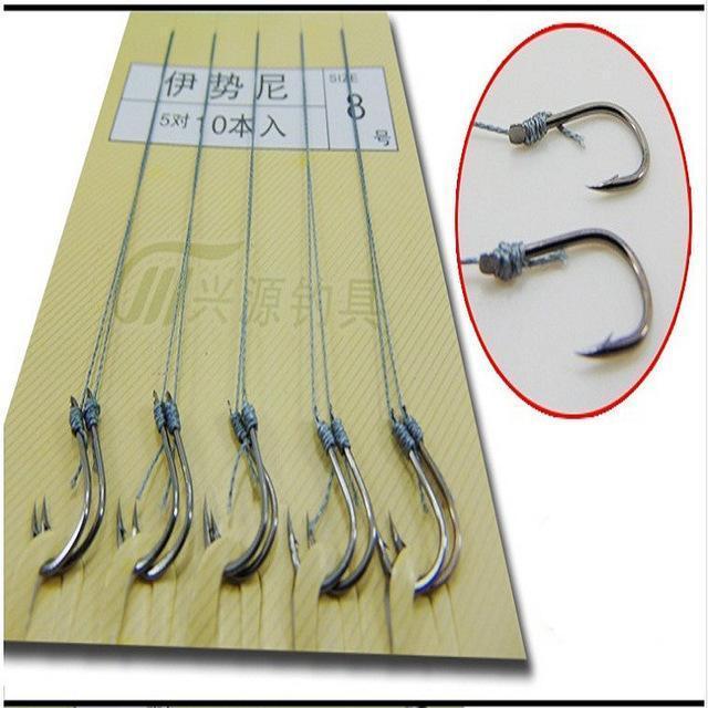 10Pcs/Lot Fishing Hook Crank String Japan Series Hooks Freshwater