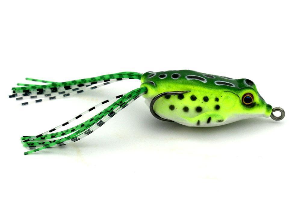 10Pcs/Lot Frog Lures Iscas Sapo Fishing Lure Soft Plastic Fishing Bait With Hook-lurehunter Official Store-Bargain Bait Box