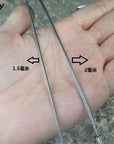 10Pcs/Lot Outdoor Camping Edc Gear Multifunctional Wire Rope Key Ring &-U have a nice day-110x1i5mm-Bargain Bait Box