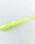 10Pcs/Lot Paddle Tail Soft Grubs 2G 7.5Cm Glow In Dark T Tail Lure Jig Head Soft-WDAIREN fishing gear Store-D-Bargain Bait Box