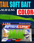10Pcs/Lot Soft Bait Fish 75Mm 2.8G Fishing Tt Shad Silicone Bass Minnow Bait-Unrigged Plastic Swimbaits-Bargain Bait Box-Color4-Bargain Bait Box