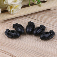 10Pcs/Set Edc Tactical Hiking Boots Shoes Grenade Shoelace Tightening Buckle-Sportsknowledge Store-Bargain Bait Box