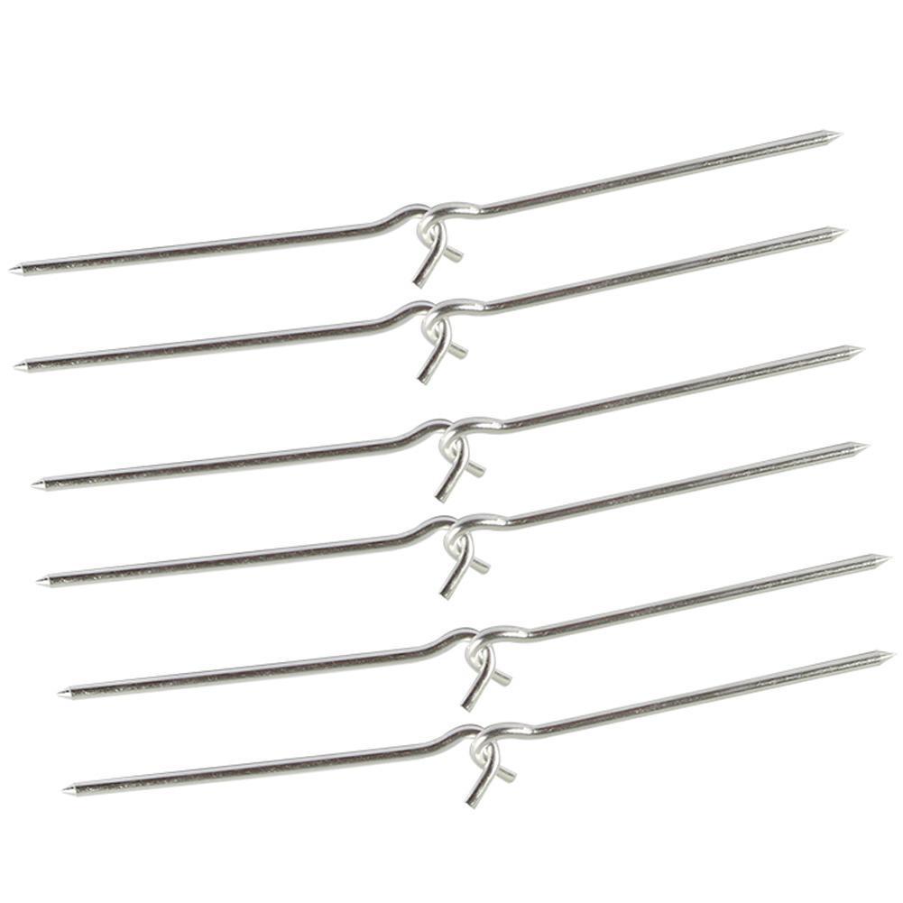 10Pcs/Set Tent Pegs Aluminum Alloy Tent Nail Tent Stake Nails Ground Pin Camping-easygoing4-Bargain Bait Box