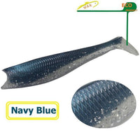11 Cm Premium Shad With Big Paddle Tail Soft #H0904-110-Unrigged Plastic Swimbaits-Bargain Bait Box-Navy Blue Back-Bargain Bait Box