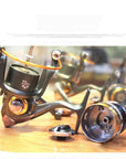 11 High Quality Semi Metal Spool Spinning Fishing Reel Fish Wheel-Spinning Reels-JiaMing wholesale Store-1000 Series-Bargain Bait Box