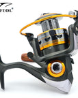 11 High Quality Semi Metal Spool Spinning Fishing Reel Fish Wheel-Spinning Reels-JiaMing wholesale Store-1000 Series-Bargain Bait Box