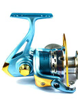 11+1Ball Bearings 5000 Series 284G 5.5:1 Blue Metal Super Fishing Reel Fish-Spinning Reels-NUNATAK Fishing Store-Bargain Bait Box