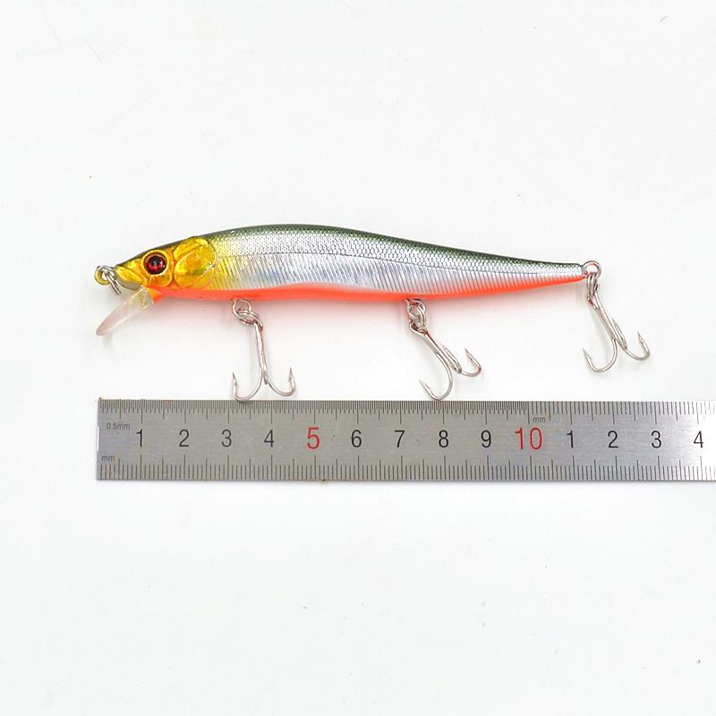 11.5Cm 13G Bent Minow Fishing Lure Hard Plastic Artificial Lures 3D Fish Eye-FIZZ Official Store-1-Bargain Bait Box