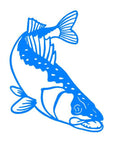 11.6*15.2Cm Walleye Fishing Creative Custom Car Sticker Fish Vinyl Decals For-Fishing Decals-Bargain Bait Box-Blue-Bargain Bait Box