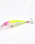 11Cm 14G Hard Plastic Minnow Lure With Feather Artificial Fishing Lures 3D-FIZZ Official Store-1-Bargain Bait Box