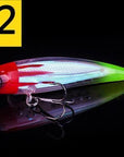 12 Colors Floating Minnow Fishing Lure Hard Artificial Crank Bait 3D Eyes 11Cm-GuangDong Raptors Internation Sports Trade Co., Ltd-Y12-Bargain Bait Box