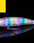 12 Colors Floating Minnow Fishing Lure Hard Artificial Crank Bait 3D Eyes 11Cm-GuangDong Raptors Internation Sports Trade Co., Ltd-Y5-Bargain Bait Box