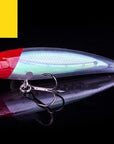 12 Colors Floating Minnow Fishing Lure Hard Artificial Crank Bait 3D Eyes 11Cm-GuangDong Raptors Internation Sports Trade Co., Ltd-Y8-Bargain Bait Box
