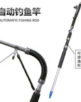 1.2 M 1.4M 1.6M Mini Portable Automatic Fishing Rod (Without Fish Reel)-Automatic Fishing Rods-Shenzhen JS Foryou Chain-1.2M-Bargain Bait Box