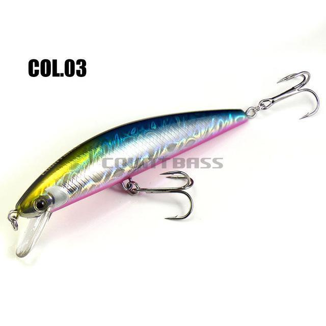 120Mm 42G Countbass Sinking Minnow, Hot Selling Saltwater Fishing Lures, Good-countbass Official Store-Col 03-Bargain Bait Box