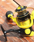 12+1 Bb 5.2:1 Spool Gapless Spinning Reel Aluminum Carp 1000 Series Fishing Reel-Spinning Reels-duo dian Store-Bargain Bait Box