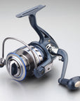 12+1 Bb 5.5:1 Fishing Reel Spinning Reel Metal Front Drag 1000 - 7000-Spinning Reels-Blue Sardine-1000 Series-Bargain Bait Box