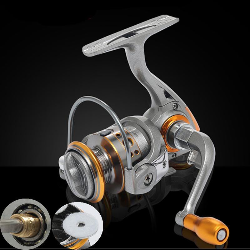 12+1 Bb Mini Fishing Reel 5.2:1 Small Metal Spinning Reel Left/Right-Spinning Reels-ArrowShark fishing gear shop Store-Bargain Bait Box