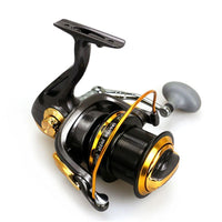 12+1Bb 4.6:1 Aluminum Alloy Wire Cup Fishing Spinning Reel Large Capacity Long-Spinning Reels-duo dian Store-8000 Series-Bargain Bait Box