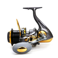 12+1Bb 4.6:1 Aluminum Alloy Wire Cup Fishing Spinning Reel Large Capacity Long-Spinning Reels-duo dian Store-8000 Series-Bargain Bait Box