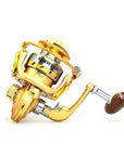 12+1Bb 5.1:1 Engineering Plasticsl Spinning Reel(Gapless) Metal Line Cup Carp-Spinning Reels-duo dian Store-Style A-Bargain Bait Box