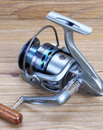 12+1Bb 5.5:1 Spinning Sea Fishing Reel Aluminum Wire Cup Exchange Rock Arm-Spinning Reels-duo dian Store-2000 Series-Bargain Bait Box