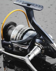 12+1Bb Series Carp Fishing Reels Spinning Reel Gear Ratio 5.2:1 Cnc Metal Double-Spinning Reels-JiaMing wholesale Store-Bargain Bait Box