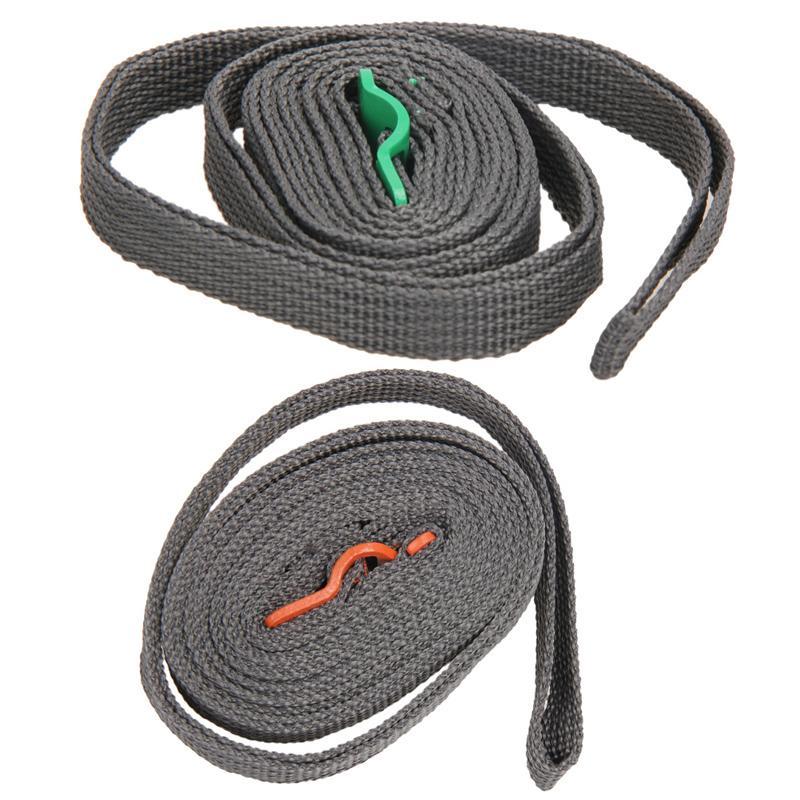 125Kg Load Tie Down Straps Baggage Backpack Belt Outdoor Hiking Camping-Bluenight Outdoors Store-Green-Bargain Bait Box