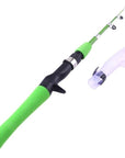 1.2M Automatic Fishing Rod Carbon Fiber Telescopic Fish Rod River Ice Raft-simitter01-Green-Bargain Bait Box