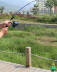 1.2M Telescopic Fishing Rod Spinning Fishing Rod Fast Action Fishing Lure-Telescoping Fishing Rods-easygoing4-Bargain Bait Box