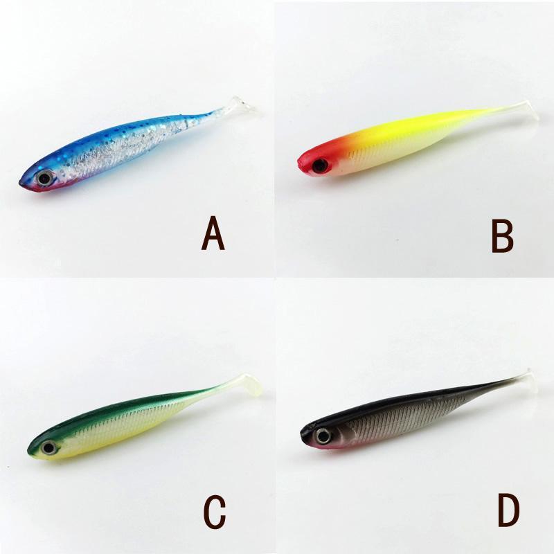 12Pc/Lot Soft Fishing Lure 6.8Cm 2.6G Artificial Bait Fishing Lures Soft Plastic-Dreamer Zhou'store-Color A-Bargain Bait Box