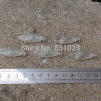 12Pcs Unpainted Clear Plastic Fishing Lure Bodies. 277#-4Cm .2.3G-Blank & Unpainted Lures-paky pei's store-Bargain Bait Box