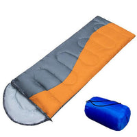 1300G (190+30)*75Cm Winter Sleeping Bag For Outdoor Camping Hiking Travelling-Hoomore Skates Store-Orange-Bargain Bait Box