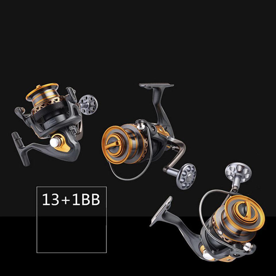 13+1Bb 5.2:1 5.1:1 Superior Metal Arm 4000-7000 Series Surf Spinning Fishing-Spinning Reels-YPYC Sporting Store-4000 Series-Bargain Bait Box