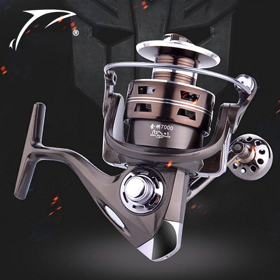13+1Bb 5.2:1 Aluminum Alloy Fishing Reel Spinning Reel Right Left Hand-Spinning Reels-YPYC Sporting Store-1000 Series-Bargain Bait Box